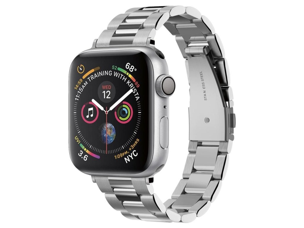 40mm silver apple watch