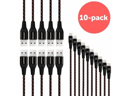 Innocent Adventure Extreme FastCharge Lightning Cable 1,5m 10-pack