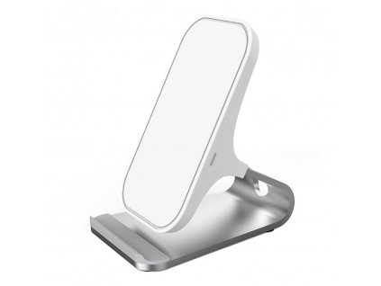 Fast Qi Wireless Stand Charger 10W - White