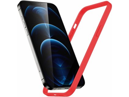 15588 innocent california bumper case iphone 12 pro max red