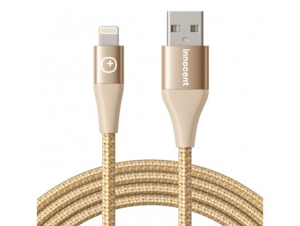 2637 innocent flash fastcharge lightning cable 1 5m gold