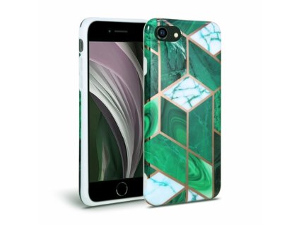 Innocent Marble Case iPhone 7/8/SE 2020 - Green