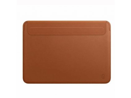 PU Leather Carry HandCraft Sleeve MacBook Pro 15" USB-C - Brown
