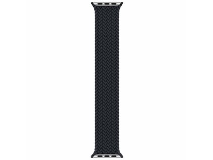 Innocent Braided Solo Loop Apple Watch Band 42/44/45/49mm - Black - L (172mm)