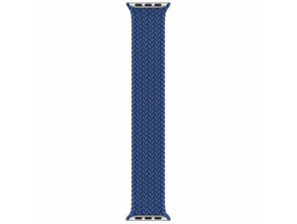 Innocent Braided Solo Loop Apple Watch Band 42/44/45/49mm - Navy Blue - S (148mm)