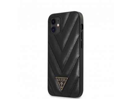 8445 guess v quilted case iphone 12 mini black