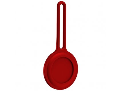 8649 innocent silicone side case for airtag red