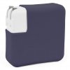 Silicone MacBook Charger Case for Pro 15" USB-C - Navy blue