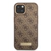 20853 guess pu 4g magsafe case for iphone 13 brown