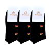 Innocent Mini iSocks Apple Retro 8bit 3-pack Black - Size: 37-41