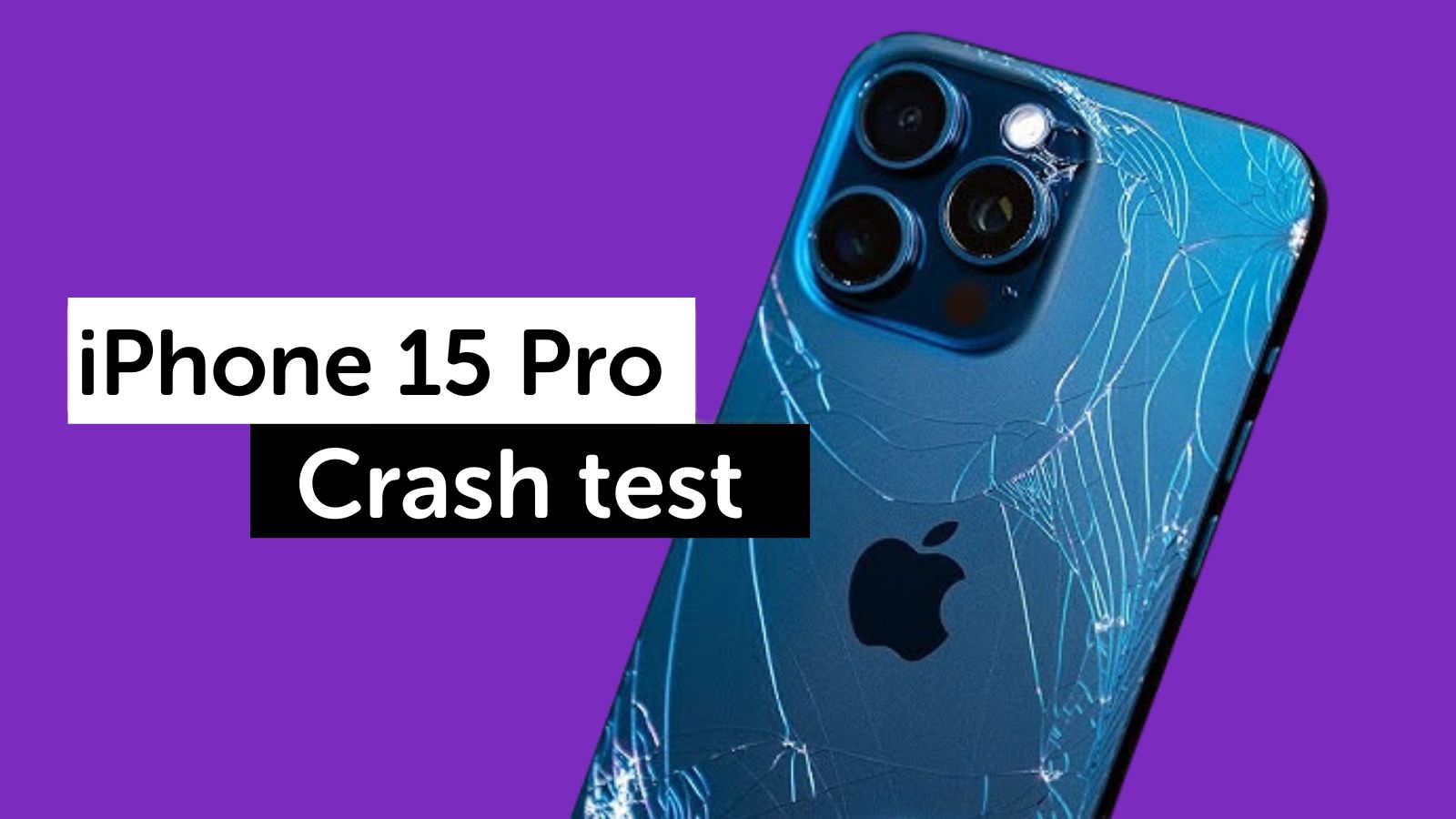 Crash test iPhonu 15 Pro každého nepotěší. Selhává v této věci