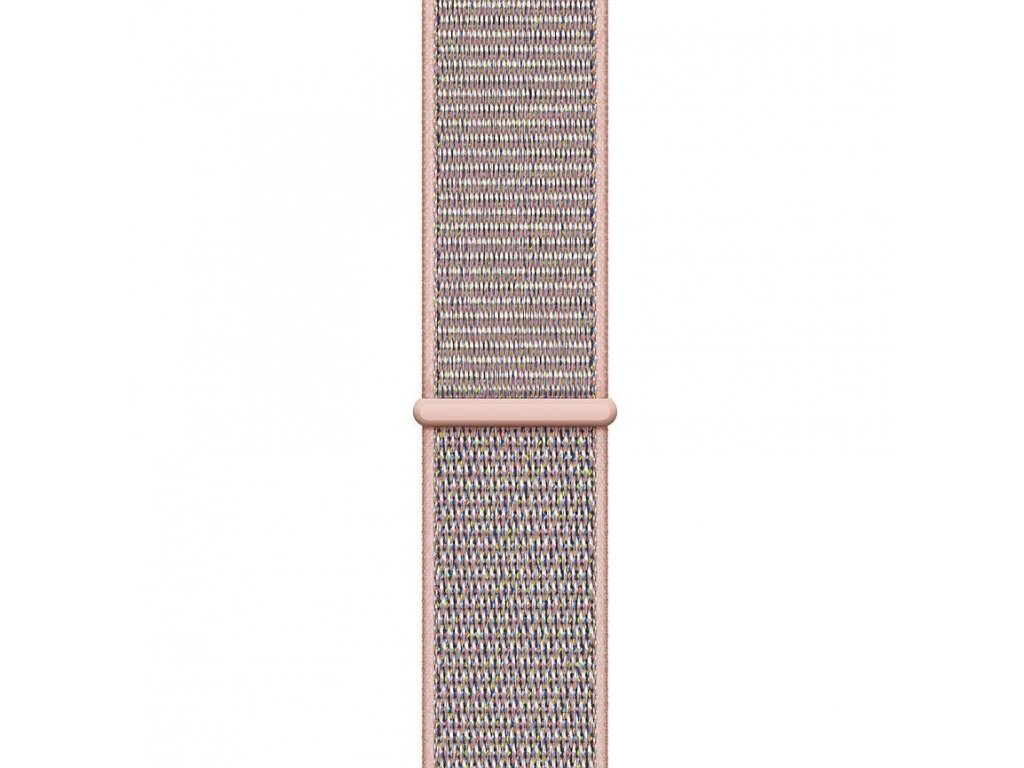 747 innocent fabric loop apple watch band 42 44mm pink sand