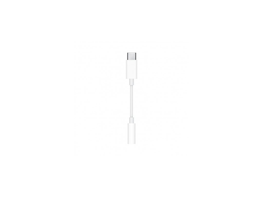 Adaptér Apple USB-C na 3,5mm jack pro sluchátka - Velkoobchodní balení - MU7E2ZM/A