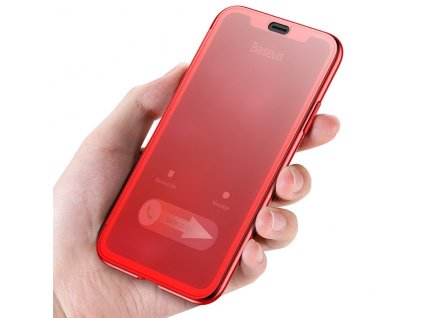996 baseus dotykove puzdro na iphone x xs cervene
