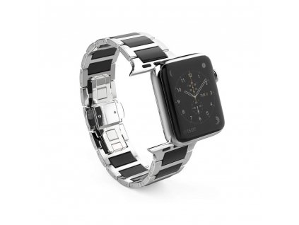 6273 innocent keramicka skladacia spona na remienok apple watch 38 40 41 mm cierna