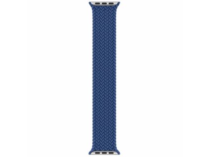 15471 innocent braided solo loop apple watch band 42 44 45 49 mm navy blue xs 132mm