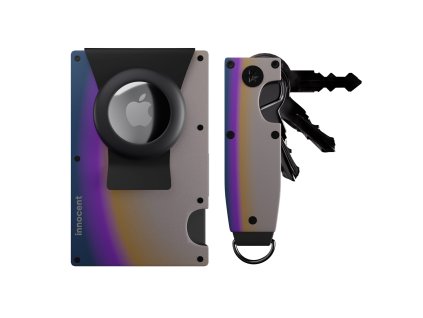 27179 12 innocent smart airtag clip wallet keycase burnt aluminium