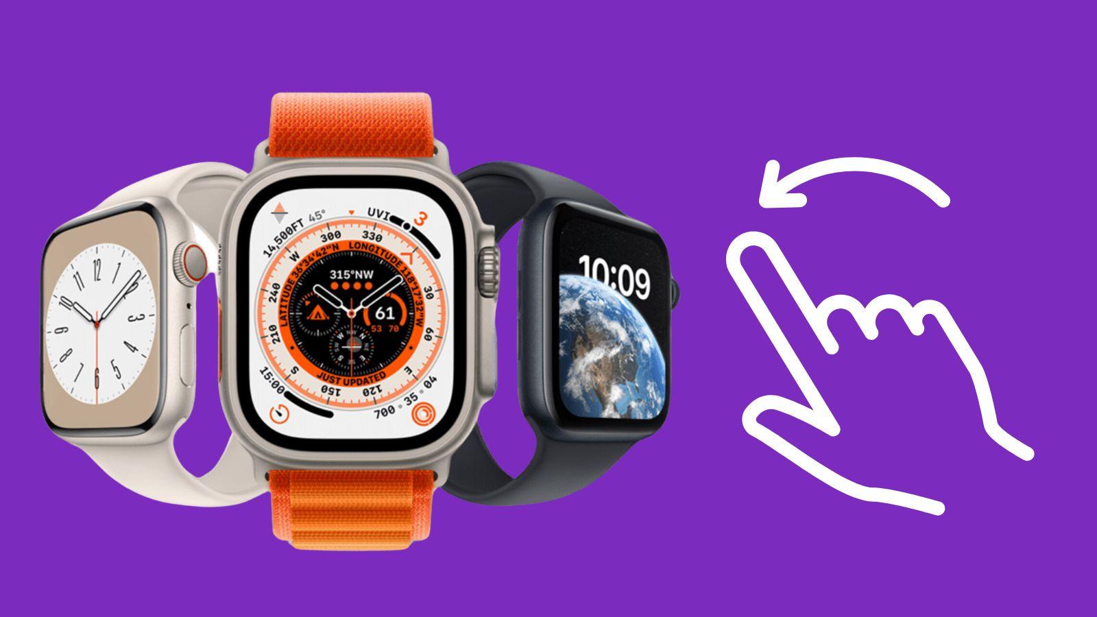 Eltűnt az Apple Watch menüje Swipe felfelé? Így javíthatod meg