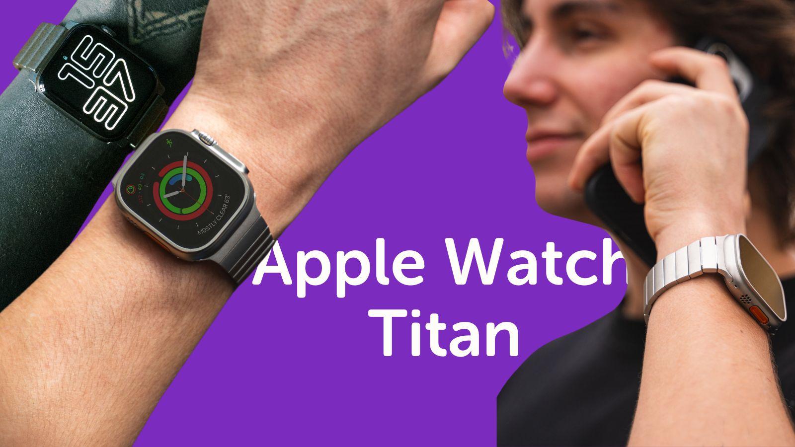 Prémium titán Innocent Apple Watch pántok, amelyek felülmúlhatatlanok [Áttekintés + videó]