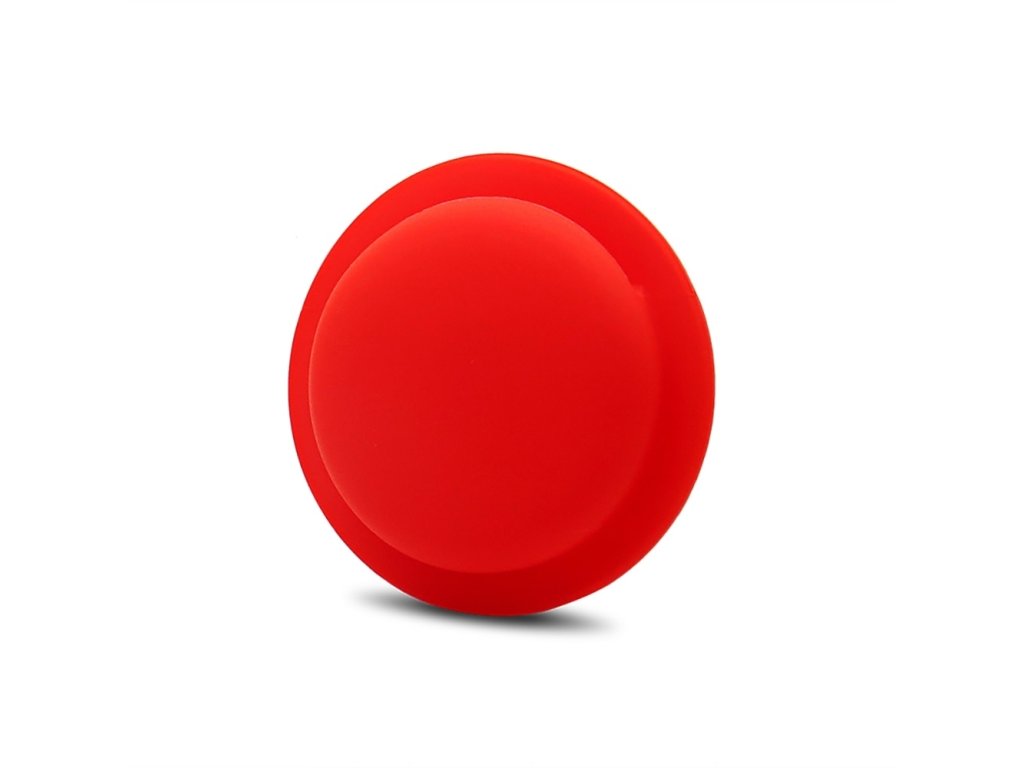 291 innocent silicone sticker case for airtag red