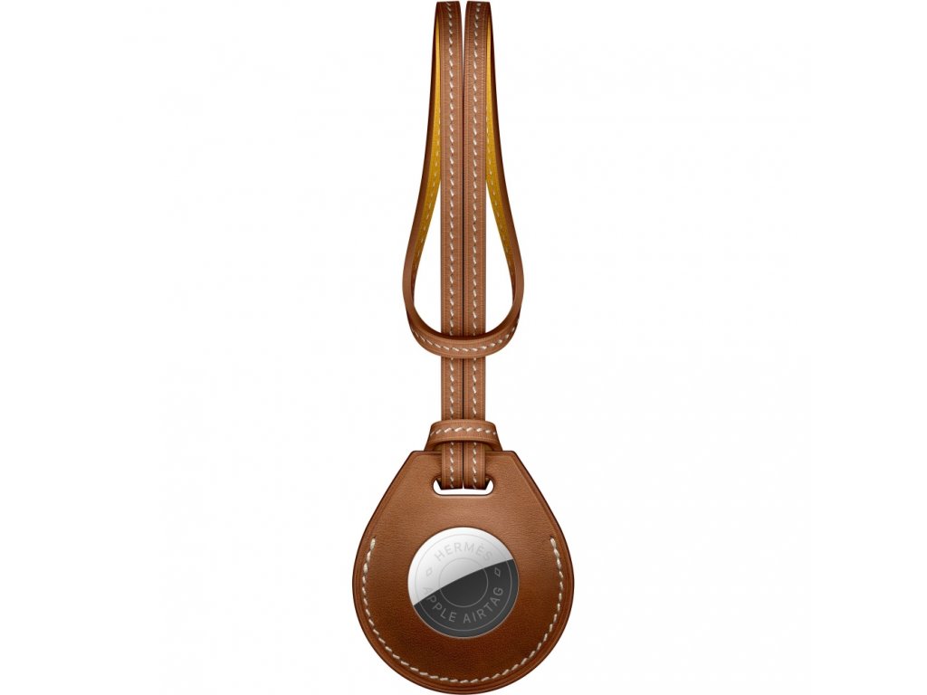 315 innocent luxury loop case for airtag brown