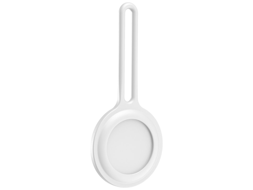 8652 innocent silicone side case for airtag white
