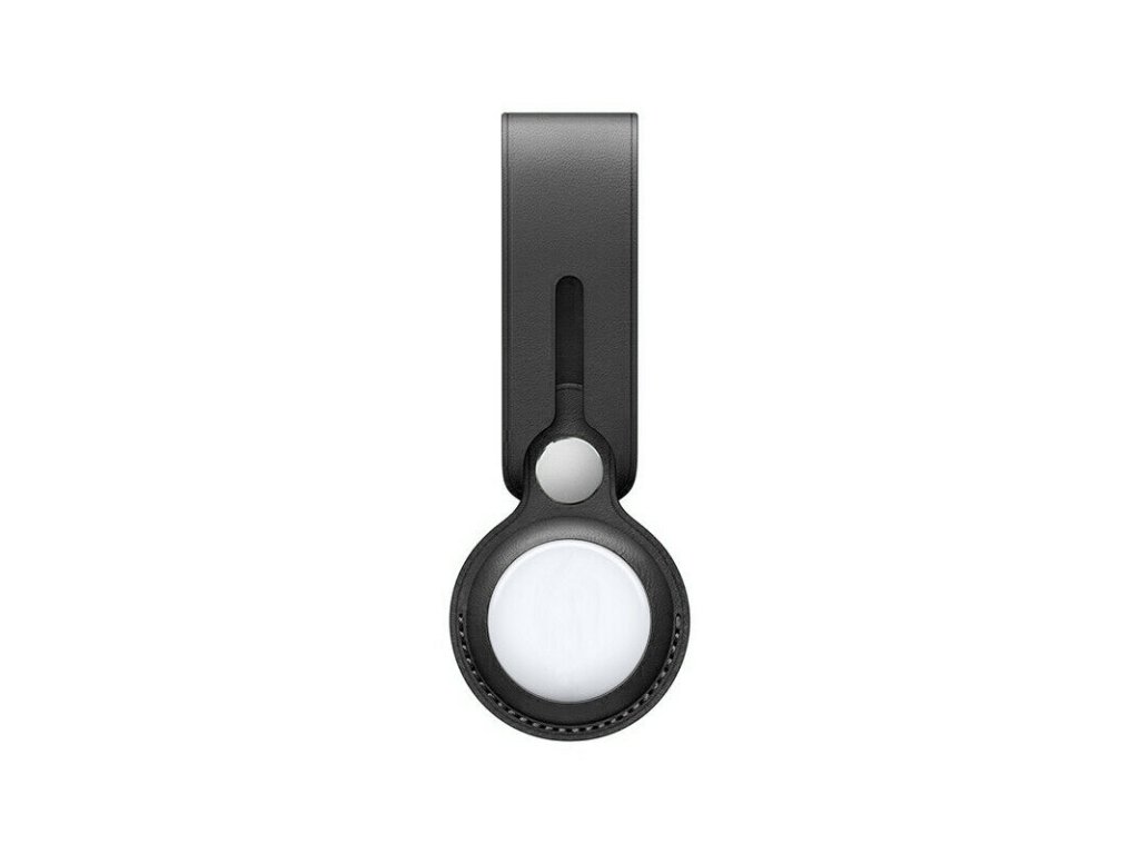 8748 innocent leather loop case for airtag black