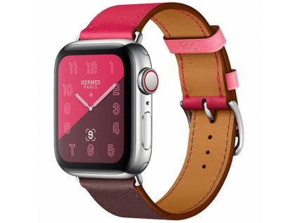 1191 innocent classic buckle apple watch band 42 44 45 49 mm pink
