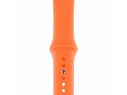 12702 innocent silicone apple watch band 40 41 42mm orange