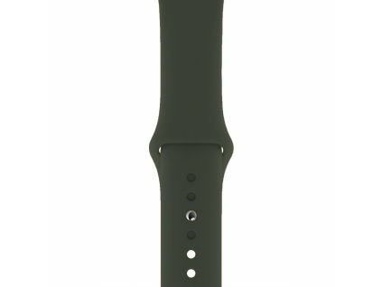 12789 innocent silicone apple watch band 40 41 42mm olive green