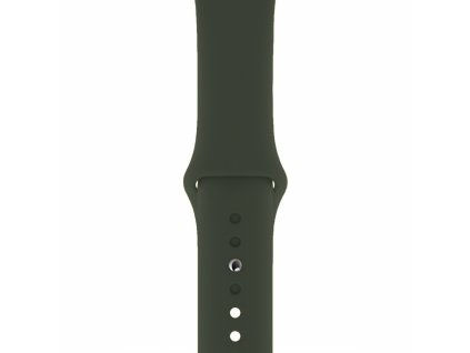 12789 innocent silicone apple watch band 38 40 41 mm olive green