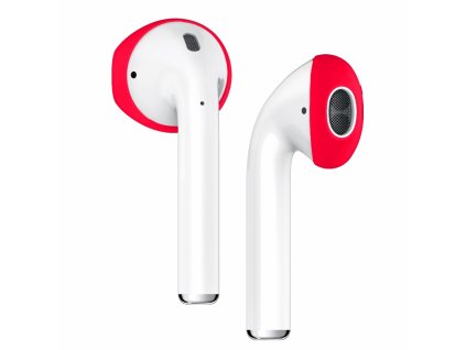 1677 innocent airpods half ear hook navlek 2 pack red