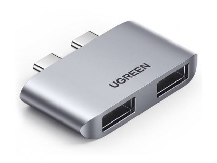 eng pl UGREEN CM413 adapter 2x USB C - 2x USB 3 1 szürke 21852 1