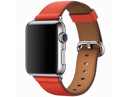 2343 innocent moderny remienok s prackou na hodinky apple watch 38 40 41 mm cerveny