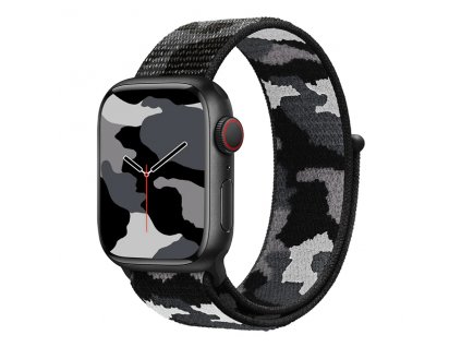 Nylon hurokszíj Apple karóra ultra 49mm 40mm 45mm 41mm 38mm 42mm karkötő correa Camouflage.jpg 640x640