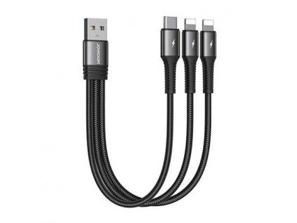 eng pm USB cable Joyroom S 01530G10 3in1 USB C 2x Lightning 3 5A 0 15m black 26633 1