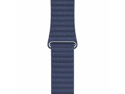 3852 innocent leather loop band apple watch 38 40 41 mm navy blue