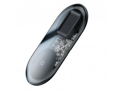 4200 baseus simple 2in1 qi wireless charger 18w visible