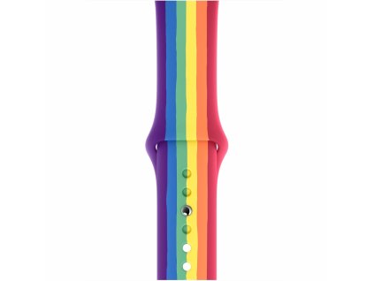 4974 innocent silicone apple watch band 42 44 45 49 mm pride