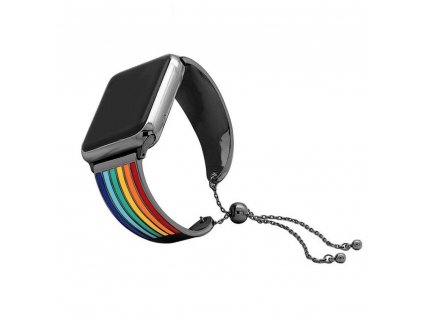 6282 innocent rainbow bracelet apple watch band 42 44 45 49 mm cierny