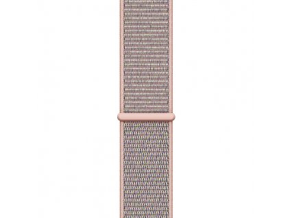 747 innocent fabric loop apple watch band 42 44 45 49 mm pink sand