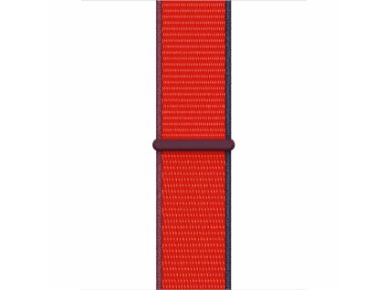7680 innocent fabric loop apple watch band 44 45 46 49mm simple red
