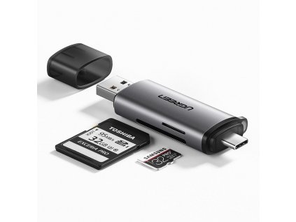 7995 ugreen usb usb c adapter card reader sd microsd