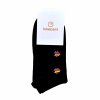 2502 innocent mini isocks apple retro 8bit black size 37 41