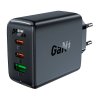 eng pl Acefast A41 fali töltő 2x USB C USB GaN 65W fekete 28371 1