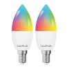 eng pl Smart Led Izzó Laxihub LAE14S 2 csomag WiFi Bluetooth Tuya 26915 2