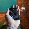 24978 16 innocent smart airtag wallet forged carbon black red