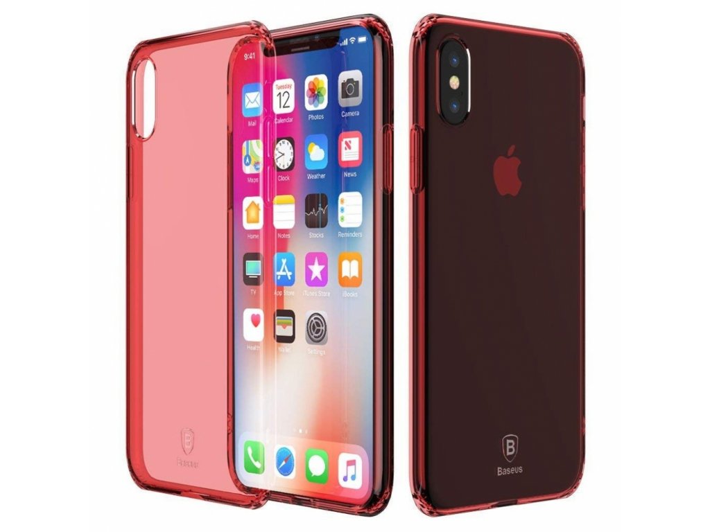 Baseus Ultra Slim Red Case iPhone X