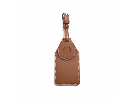 15543 innocent luxury name tag for airtag brown