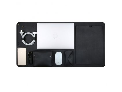 Innocent Luxury PU Leather 5 in 1 Set for MacBook Pro Retina 15"  - Black